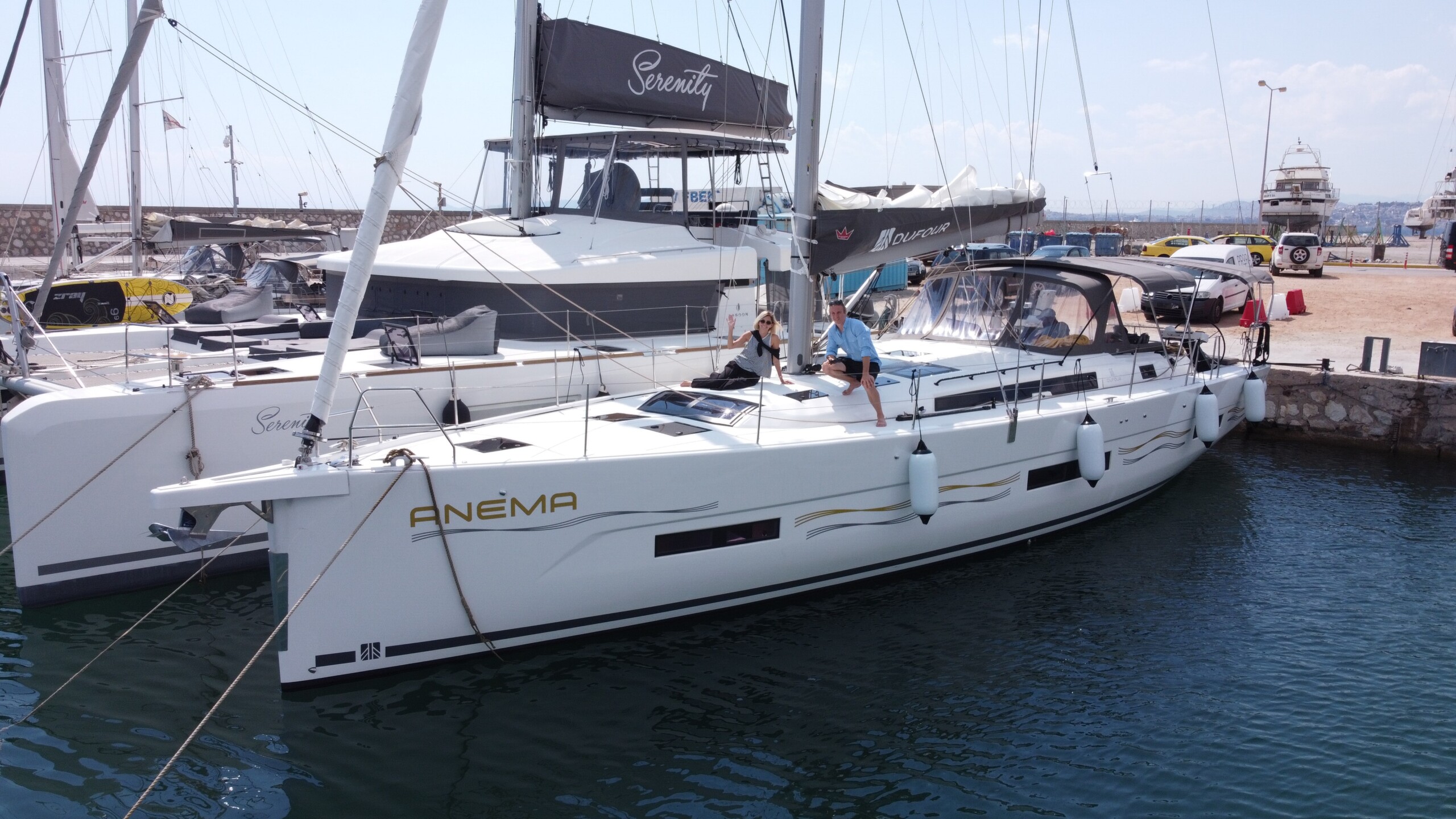 Anema-Dufour-530-Grand-Large-GL-Luxury-Bareboat-Skippered-Yachting-Sailing-Catamaran-Yacht-Charter-Rental-Greece 2