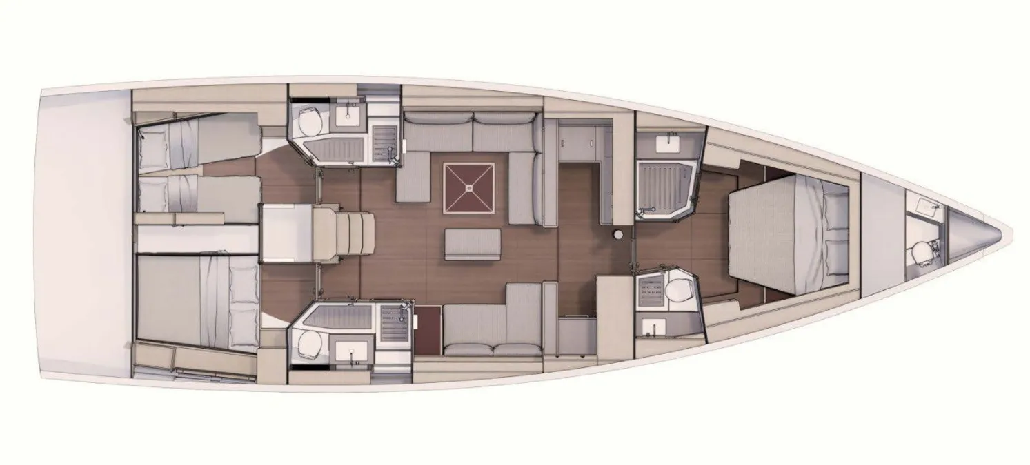 Dimpa-Dufour-530-Grand-Large-GL-Luxury-Bareboat-Skippered-Yachting-Sailing-Catamaran-Yacht-Charter-Rental-Greece 2