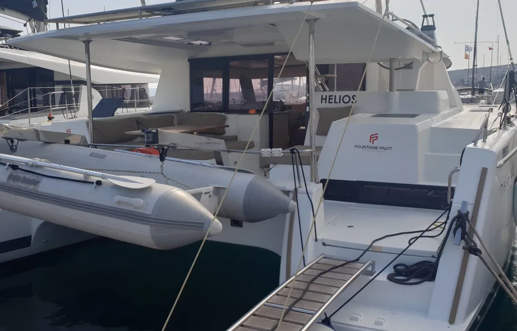 Helios-Fountaine-Pajot-Helia-44-Luxury-Bareboat-Skippered-Yachting-Sailing-Catamaran-Yacht-Charter-Rental-Greece 3