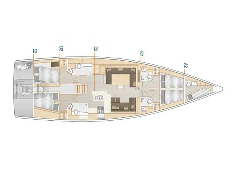 Medseatation-Hanse-588-Luxury-Bareboat-Skippered-Yachting-Sailing-Catamaran-Yacht-Charter-Rental-Greece 2