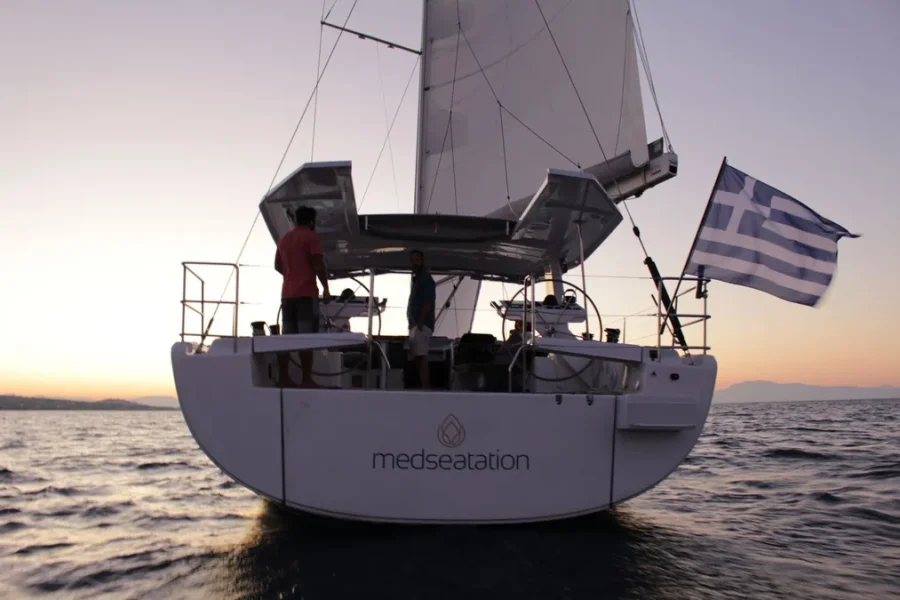 Medseatation-Hanse-588-Luxury-Bareboat-Skippered-Yachting-Sailing-Catamaran-Yacht-Charter-Rental-Greece 3