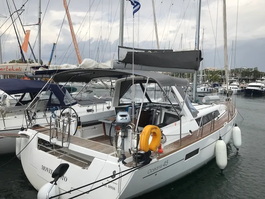 Monte-Cristo-Beneteau-Oceanis-45-Luxury-Bareboat-Skippered-Yachting-Sailing-Catamaran-Yacht-Charter-Rental-Greece