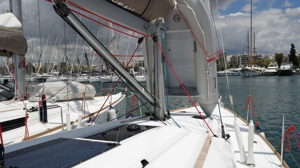 Ninia-Jeanneau-Sun-Odyssey-419-Luxury-Bareboat-Skippered-Yachting-Sailing-Catamaran-Yacht-Charter-Rental-Greece 3