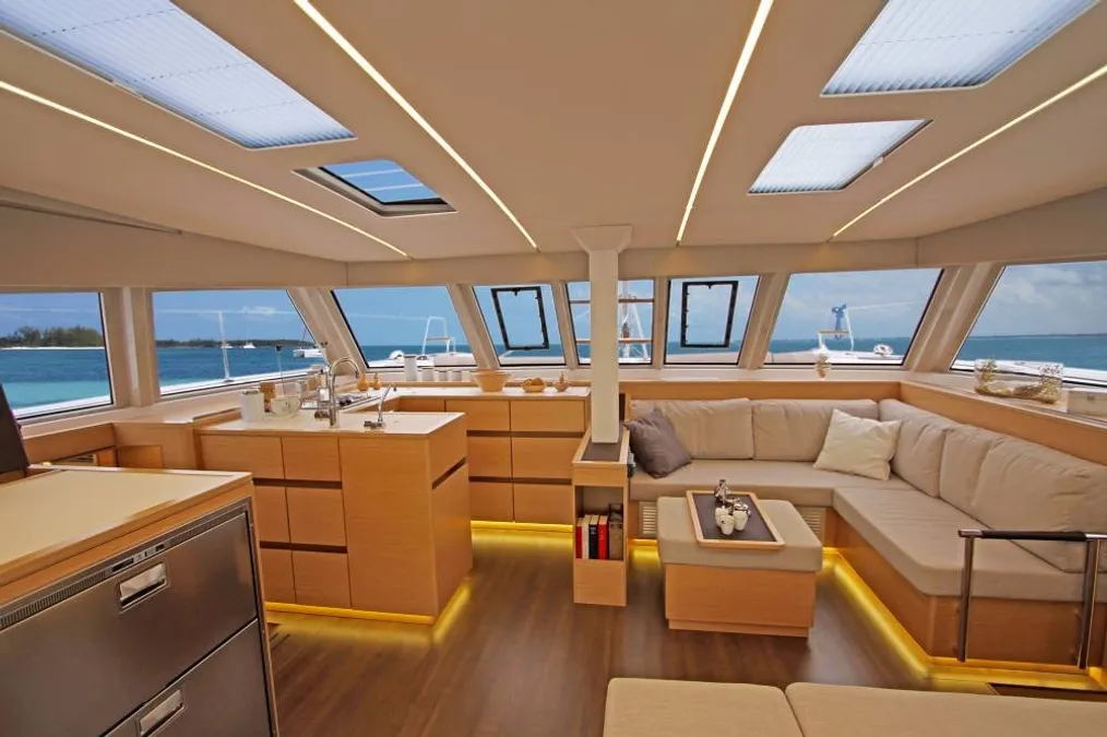 Open-Sea-Nautitech-46-Open-Luxury-Bareboat-Skippered-Yachting-Sailing-Catamaran-Yacht-Charter-Rental-Greece 2