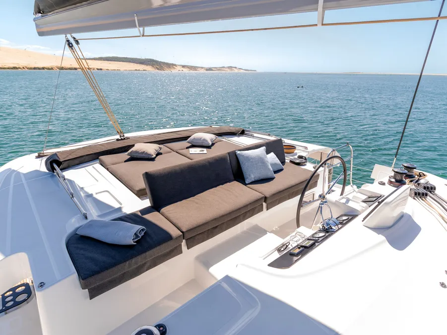 Sundowner-Lagoon-46-Luxury-Bareboat-Skippered-Yachting-Sailing-Catamaran-Yacht-Charter-Rental-Greece 3