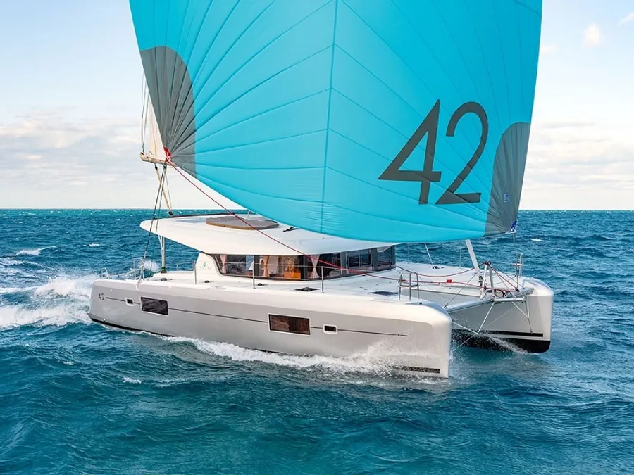 Tethys-Lagoon-42-Luxury-Bareboat-Skippered-Yachting-Sailing-Catamaran-Yacht-Charter-Rental-Greece 3