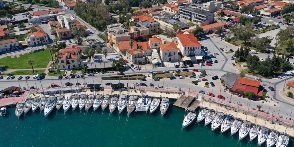 Lavrio port sailing yachting charter rental Greece